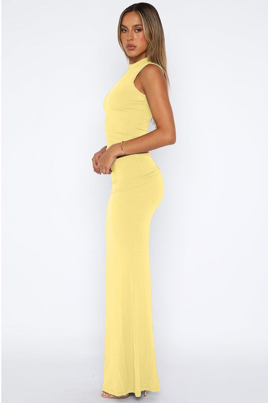 FASHION WOMEN TWO PIECE DRESS SET By Claude