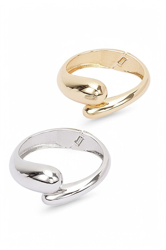 Iconic Shiny Hinged Bangle LA Jewelry Plaza