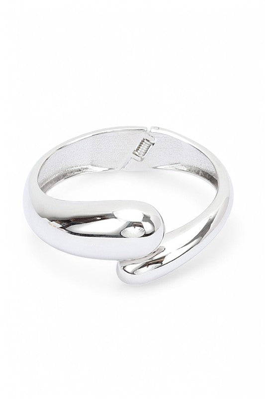 Iconic Shiny Hinged Bangle LA Jewelry Plaza