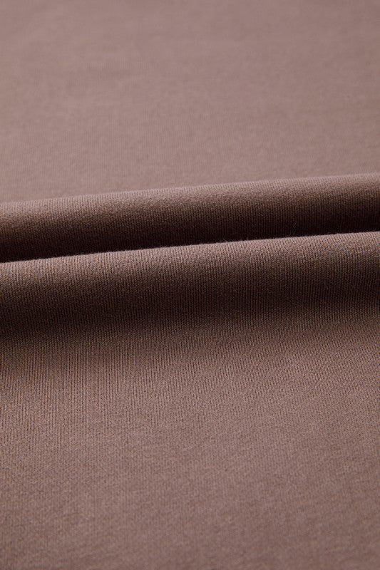 Cotton Colorblock Drop  Pullover Sweatshirt EG fashion