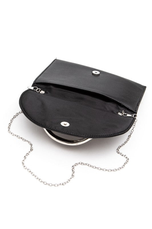 Metal Handle Iconic Envelope Clutch Bag LA Jewelry Plaza