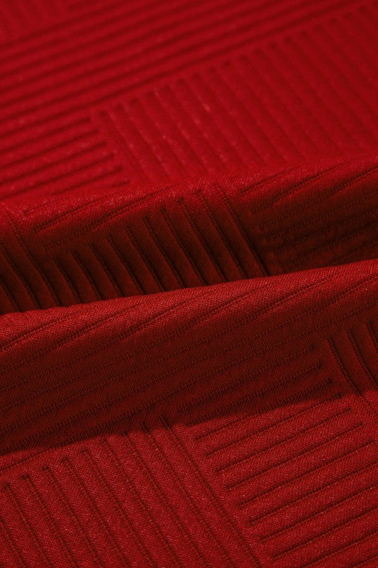 Textured Top and Pants Set JUNIPER BLVD