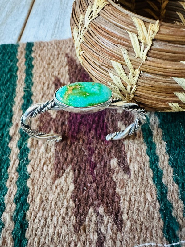 Navajo Sonoran Mountain Turquoise & Sterling Silver