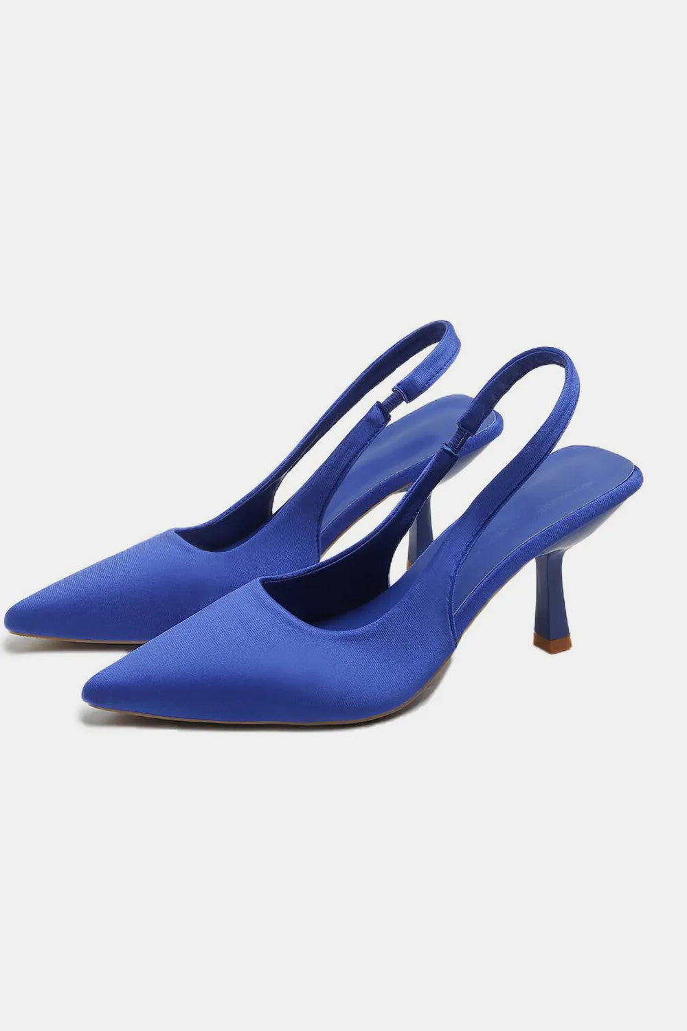 PU Leather Point Toe Pumps Trendsi