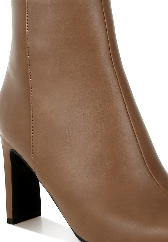 Orca Metallic Cap Toe Faux Leather Boots Rag Company