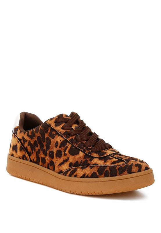 Prowler Leopard Chunky Sneakers Rag Company