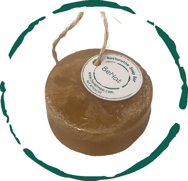 Restorative Soap Bar. Oat, Honey, and Olive Oil. 