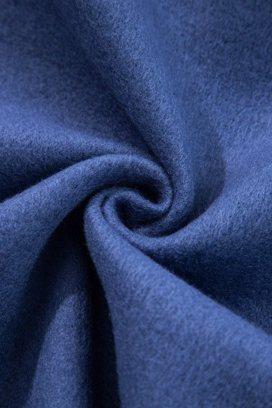 Solid Fleece Lined Drawstring Hoodie JUNIPER BLVD