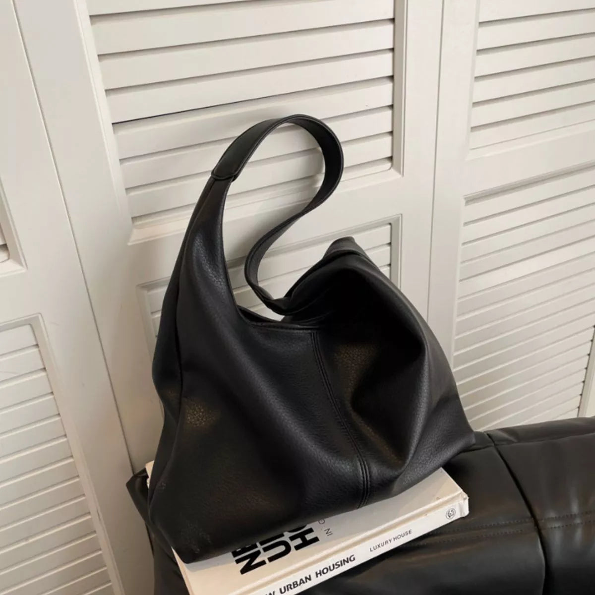 PU Leather Shoulder Bag Trendsi