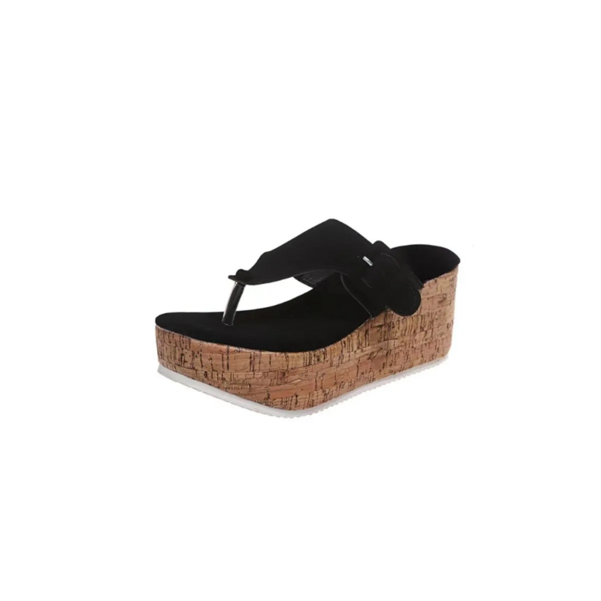 Toe Post Wedge Sandals Trendsi