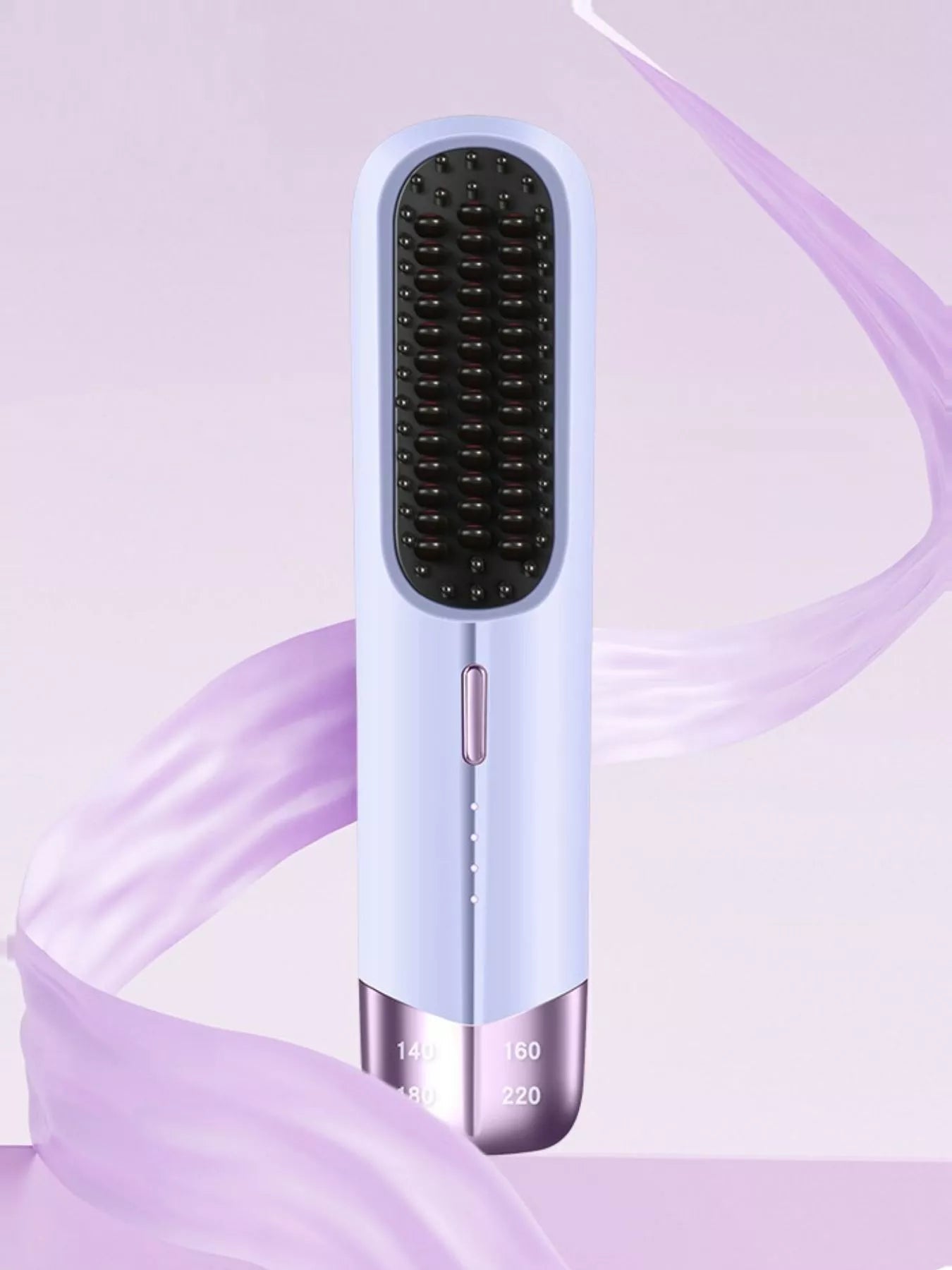 Portable Wireless Ionic Straightener Brush Hair Trendsi
