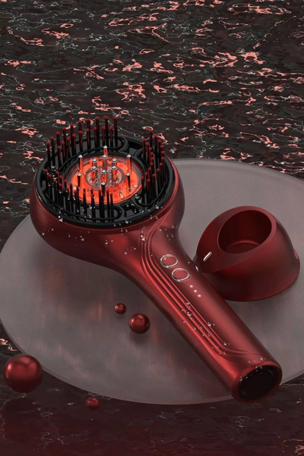 Heated Hair Straightening Comb Trendsi