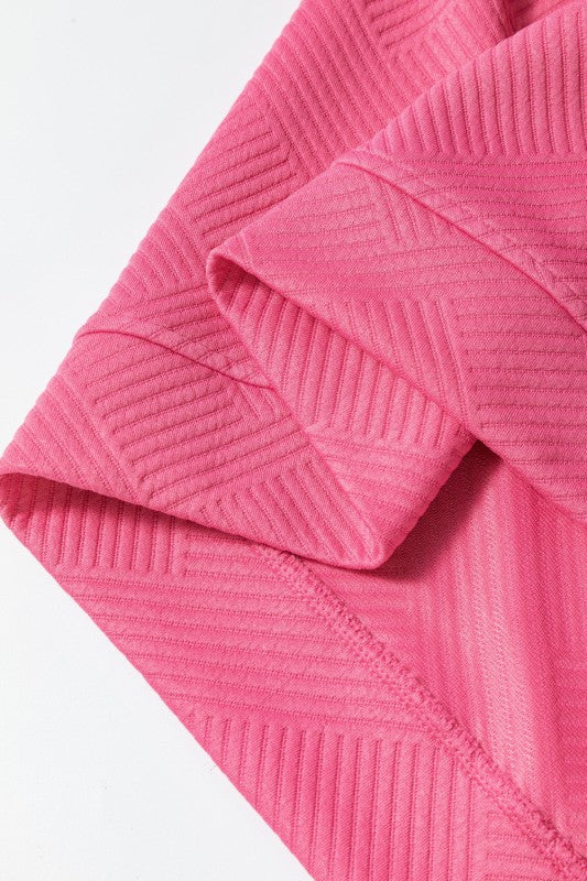 Textured Top and Pants Set JUNIPER BLVD