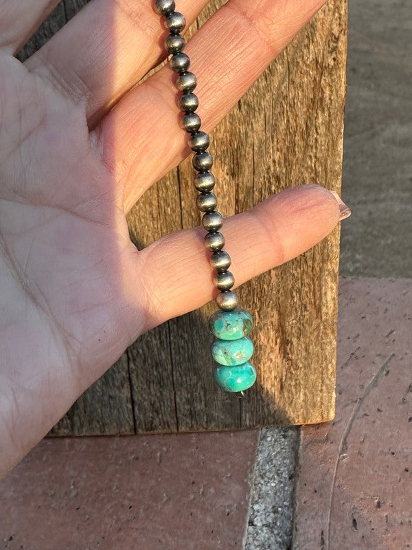 “The Ranch” Handmade Sterling Silver and Turquoise 