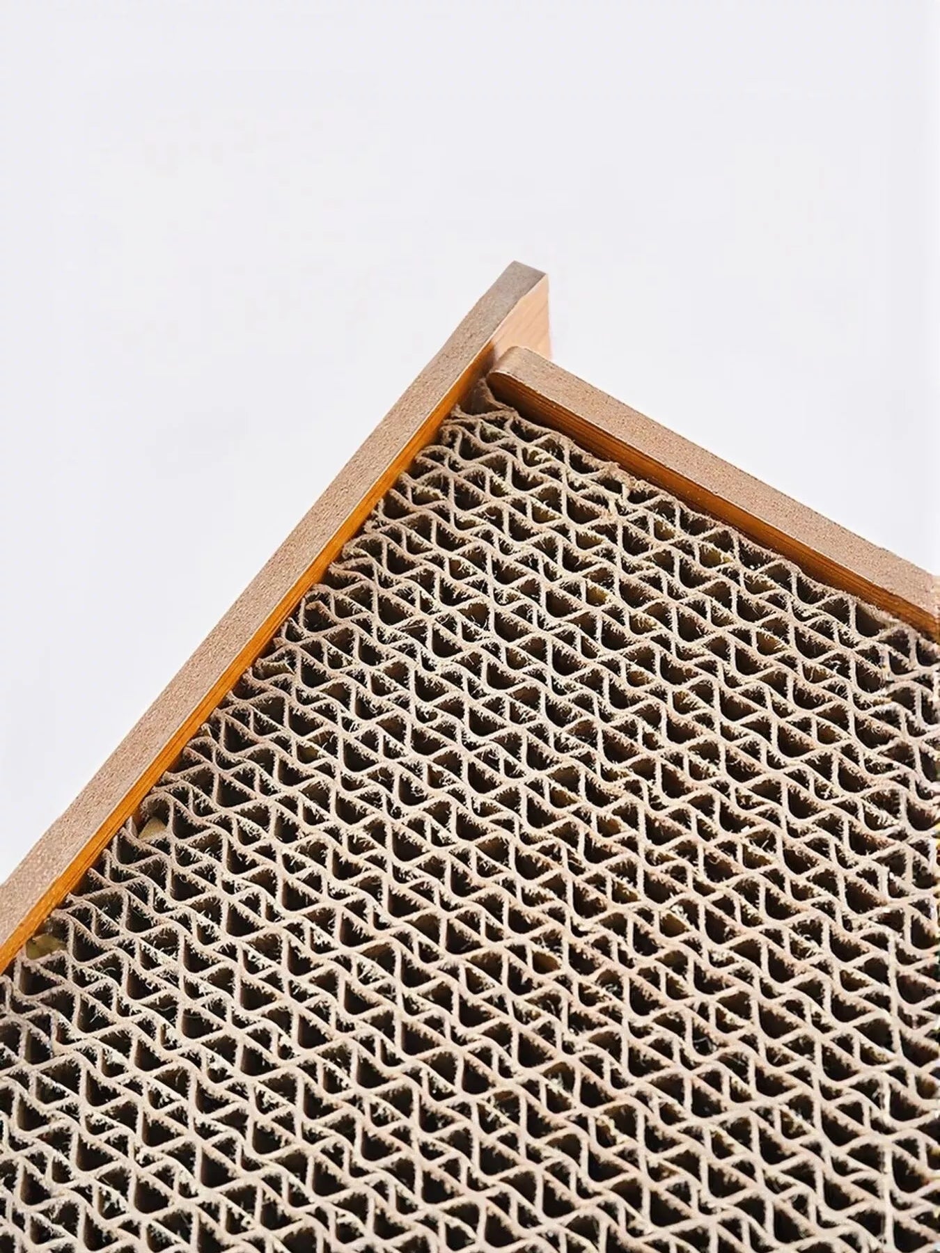 Wooden Corrugated Paper Cat House Trendsi