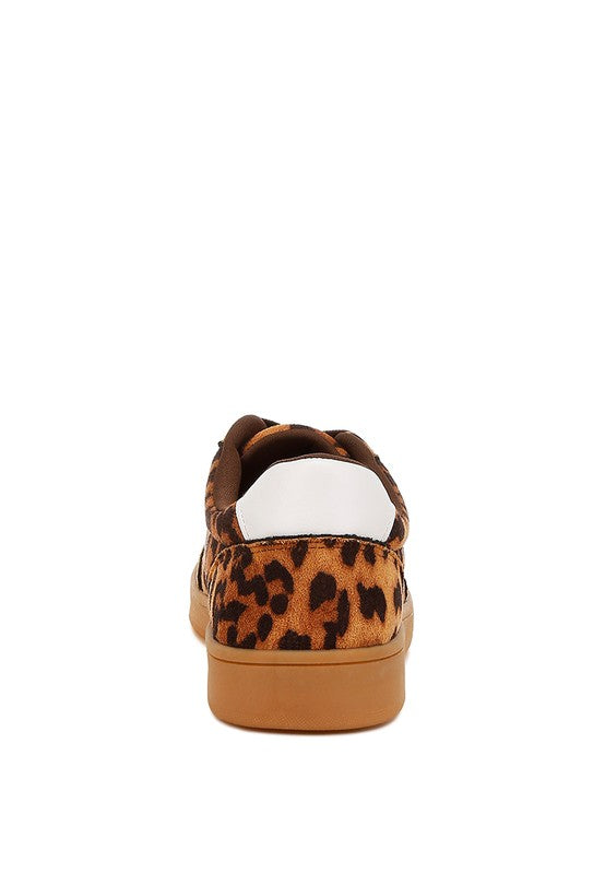 Prowler Leopard Chunky Sneakers Rag Company