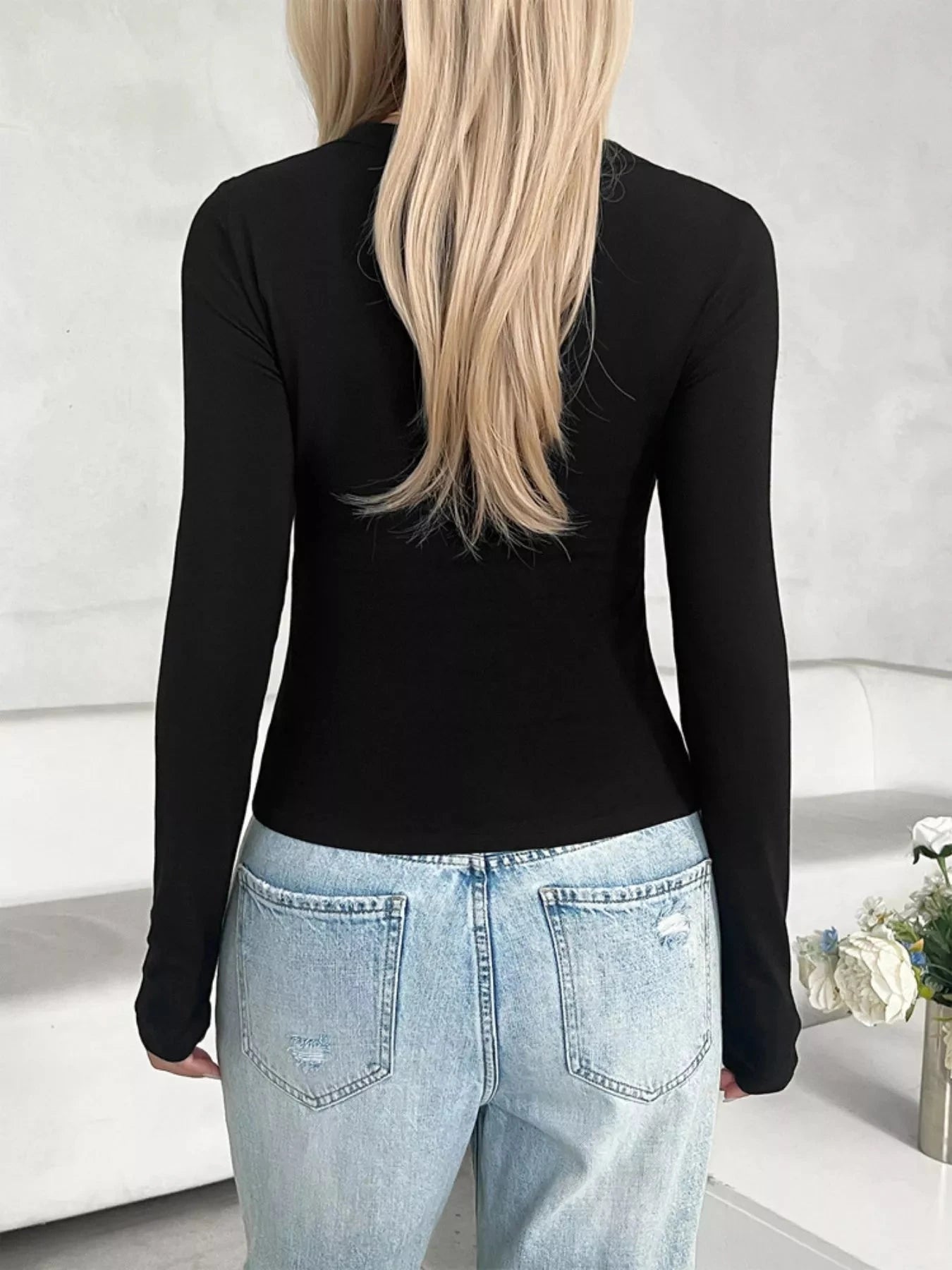 Slim Fit Long Sleeve T-Shirt 