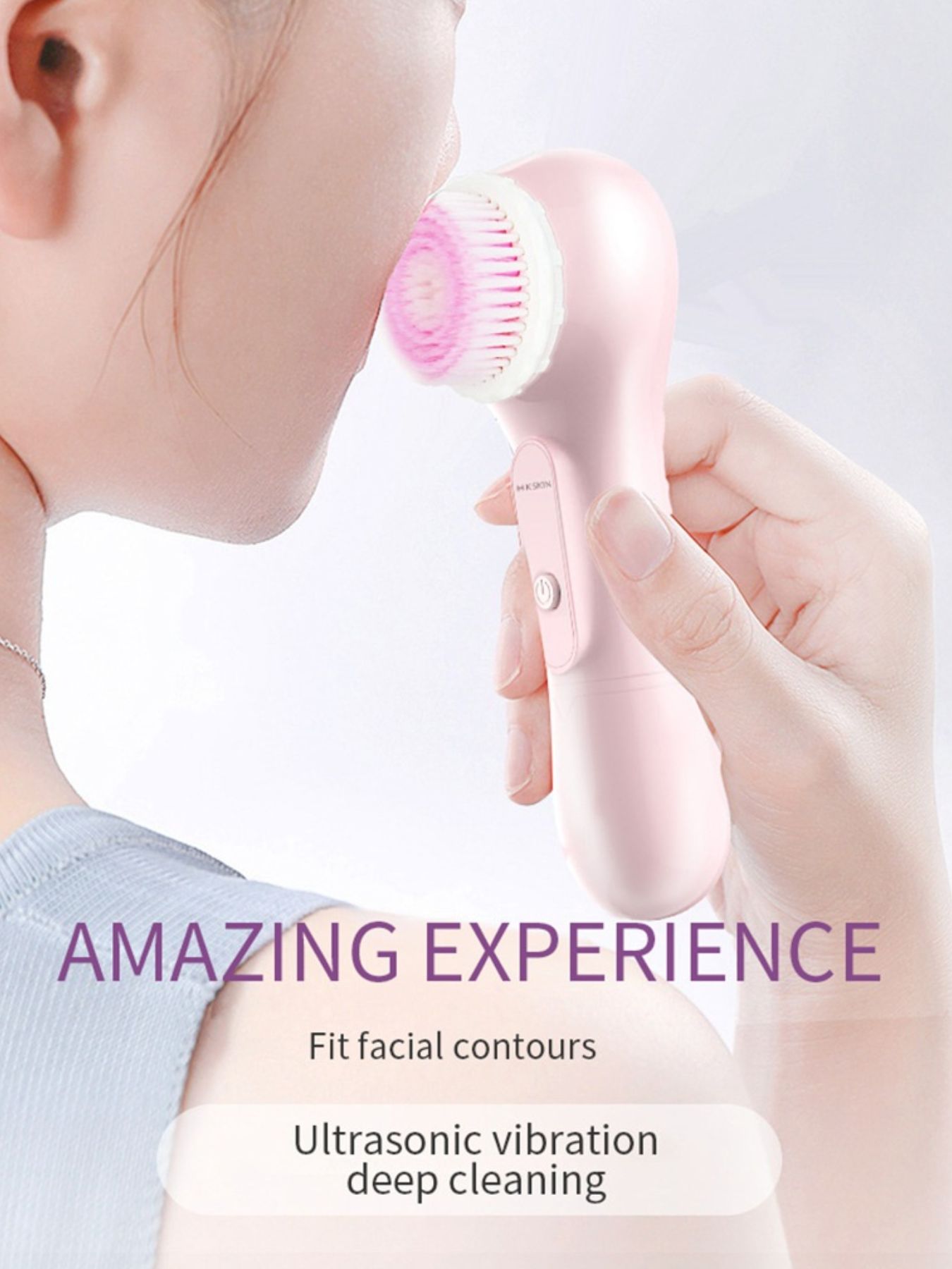 Electric Rotating Facial Cleansing Brush 