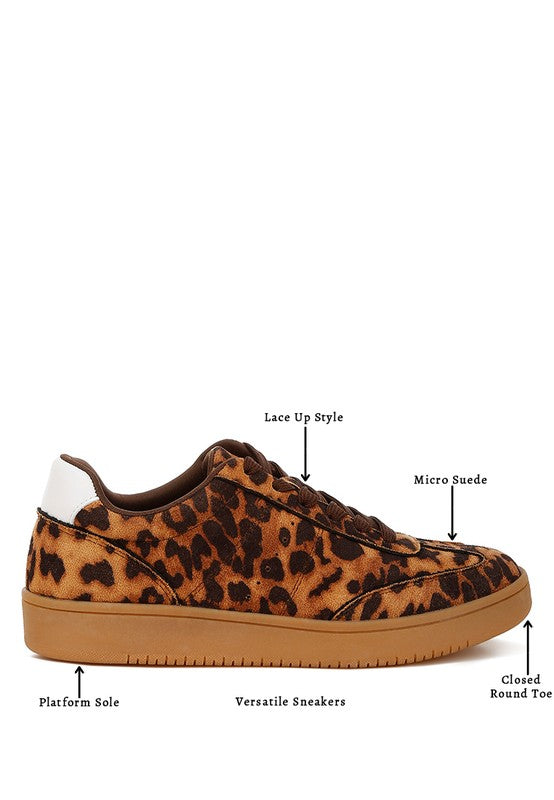 Prowler Leopard Chunky Sneakers Rag Company