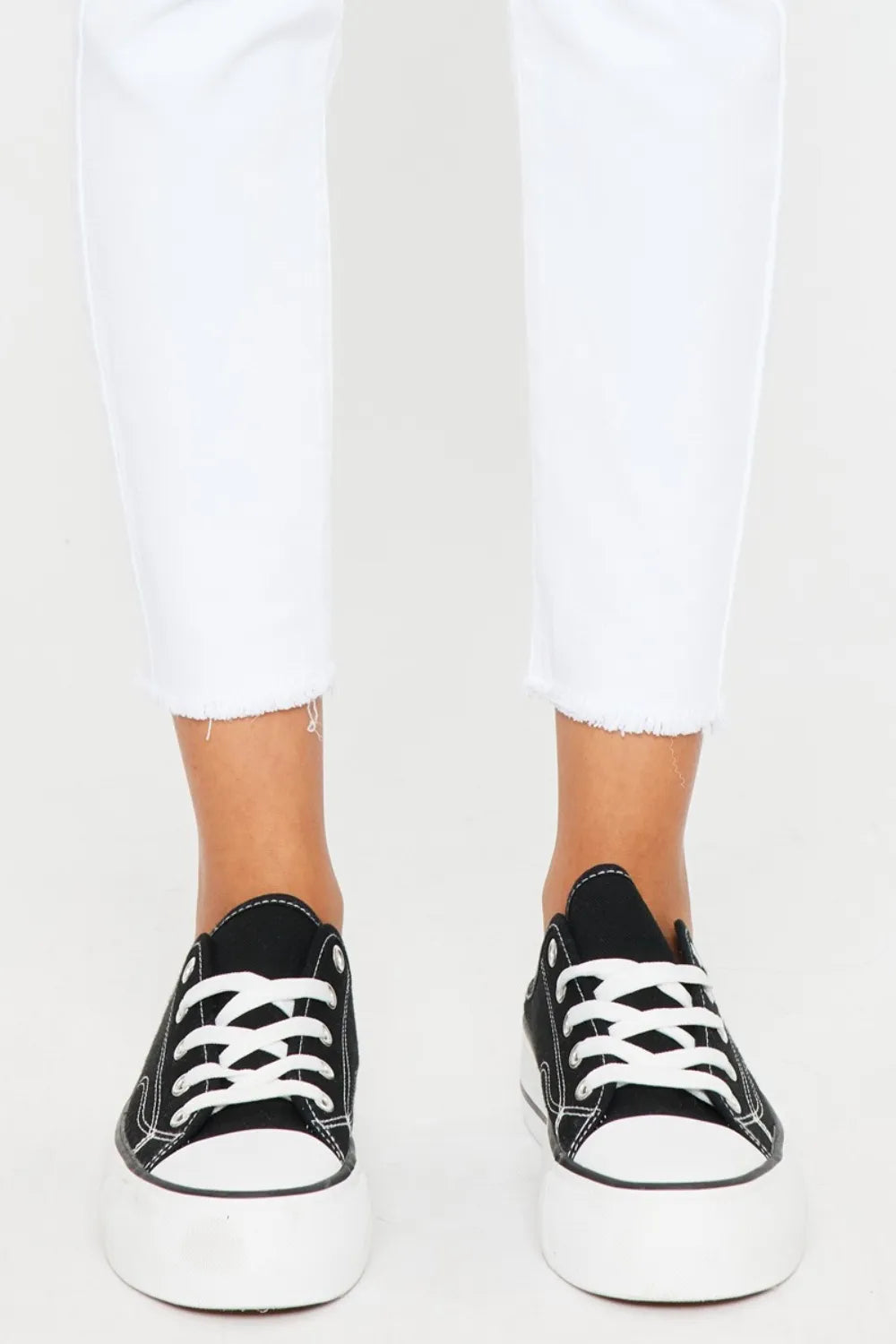 Kancan Mid Rise Ankle Skinny Jeans Trendsi