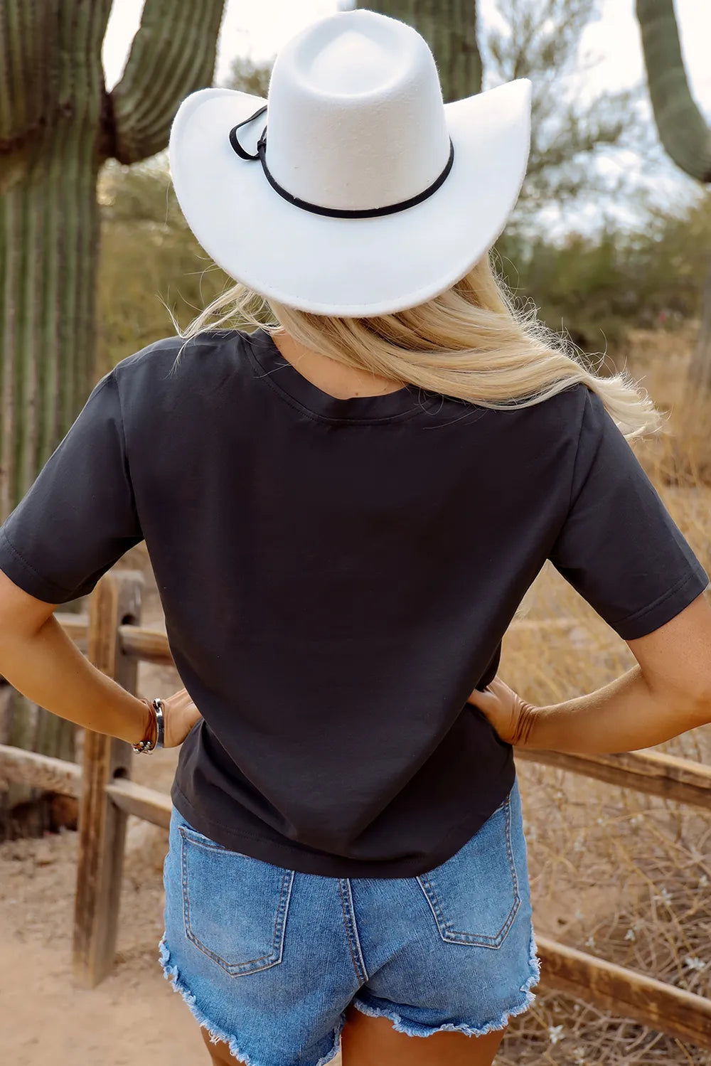 Bull Head Skull Round Neck Short Sleeve T Shirt Trendsi