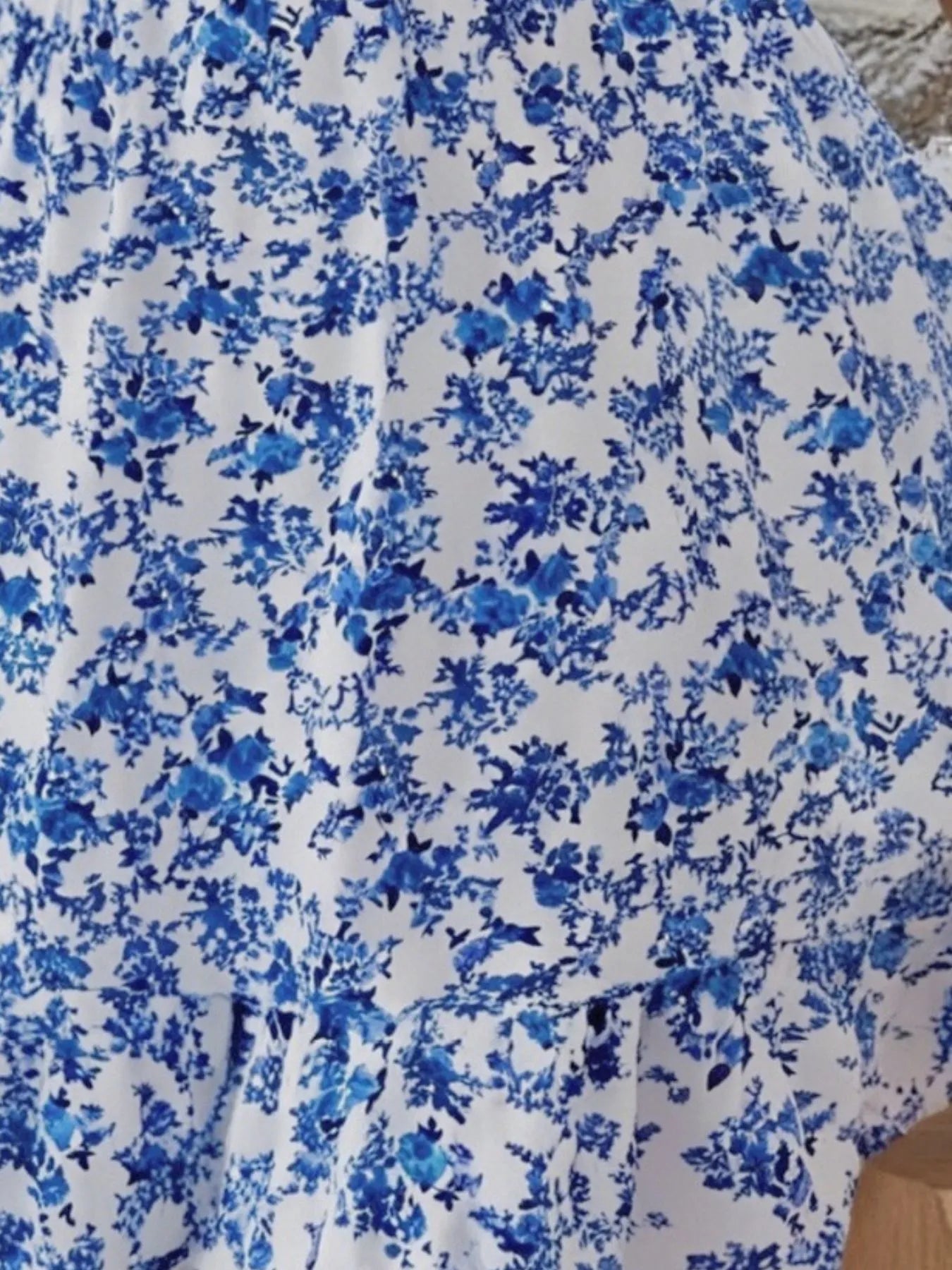 Full Size Slit Off-Shoulder Floral Midi Dress Plus Size Trendsi