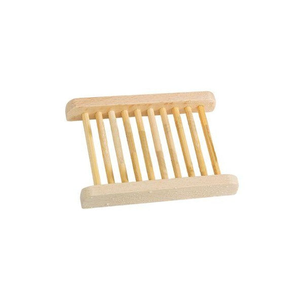 Bamboo Soap Bar Dish. Eco-Friendly 