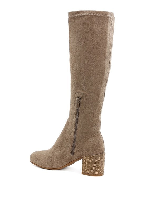 Sinaloa Microfiber Knee High Boots 