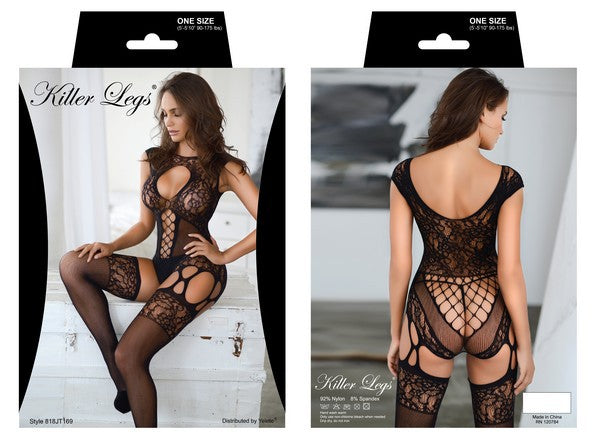 Bombshell Fishnet Body Stocking Yelete