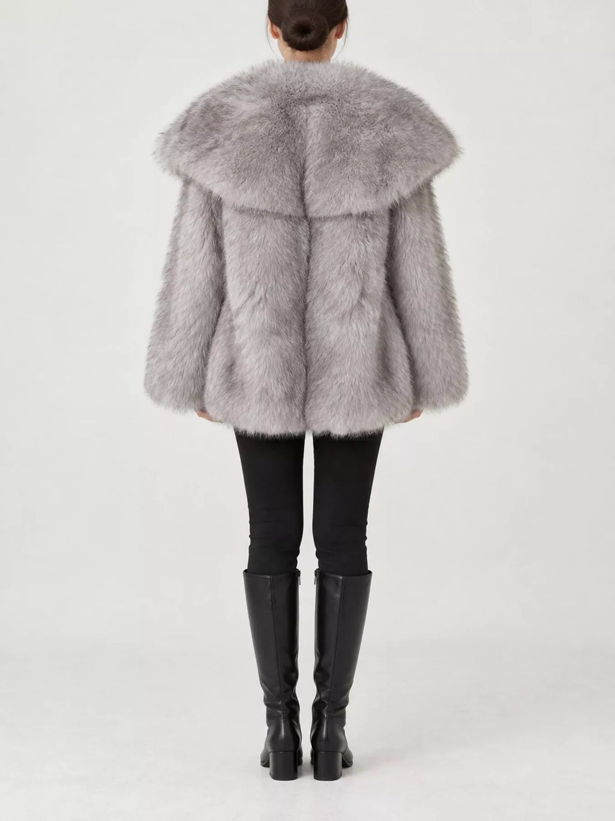Fox Fur Collar Winter Outerwear Luckygirlsclothingcompany.com