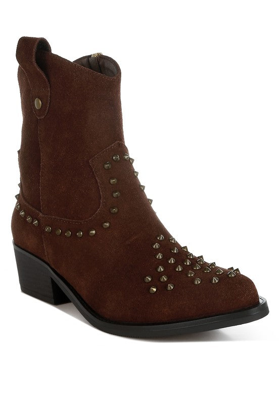 Hira Studs Embellished Cowboy Boots Rag Company