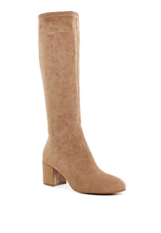 Sinaloa Microfiber Knee High Boots 