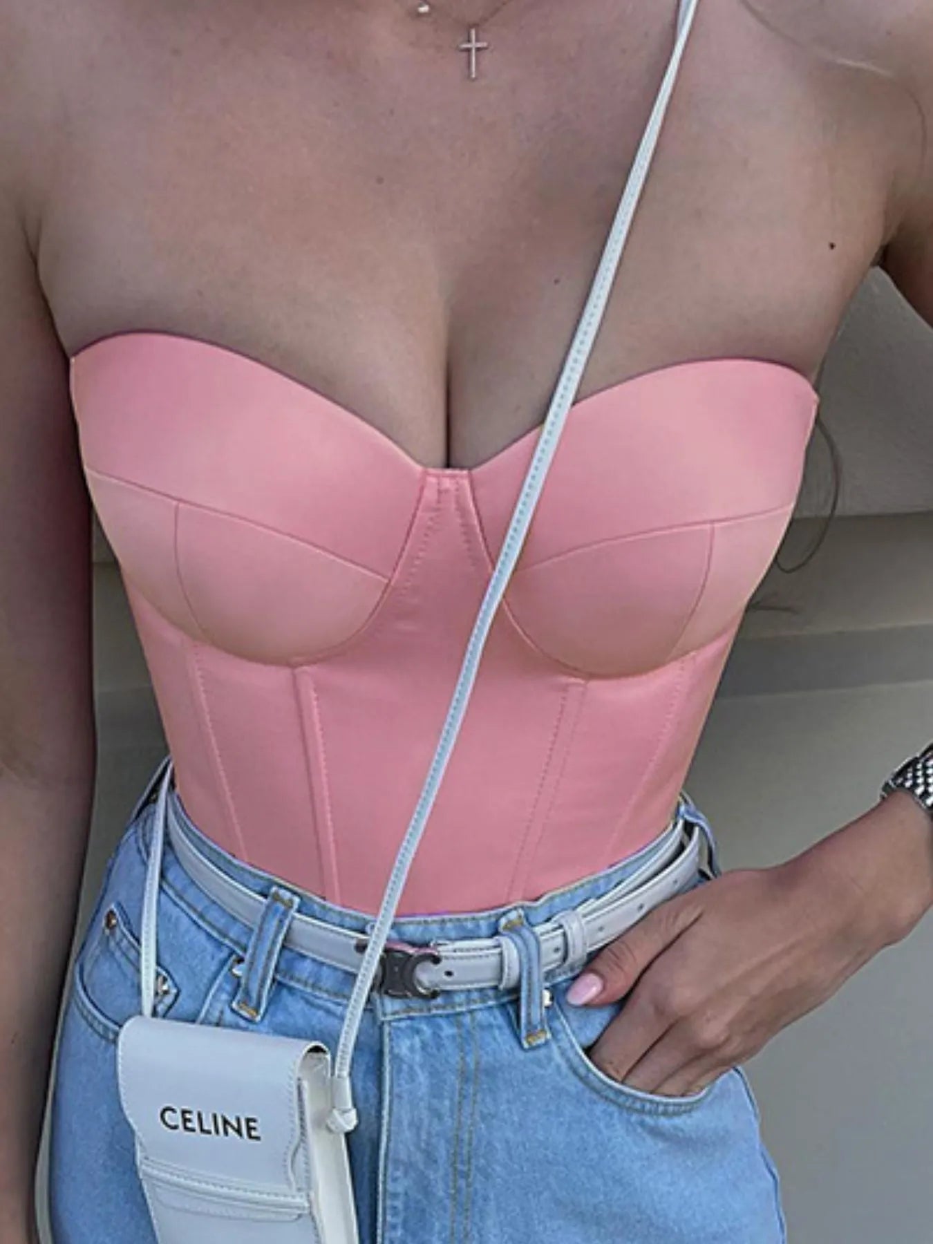 Sweetheart Neck Tube Top 