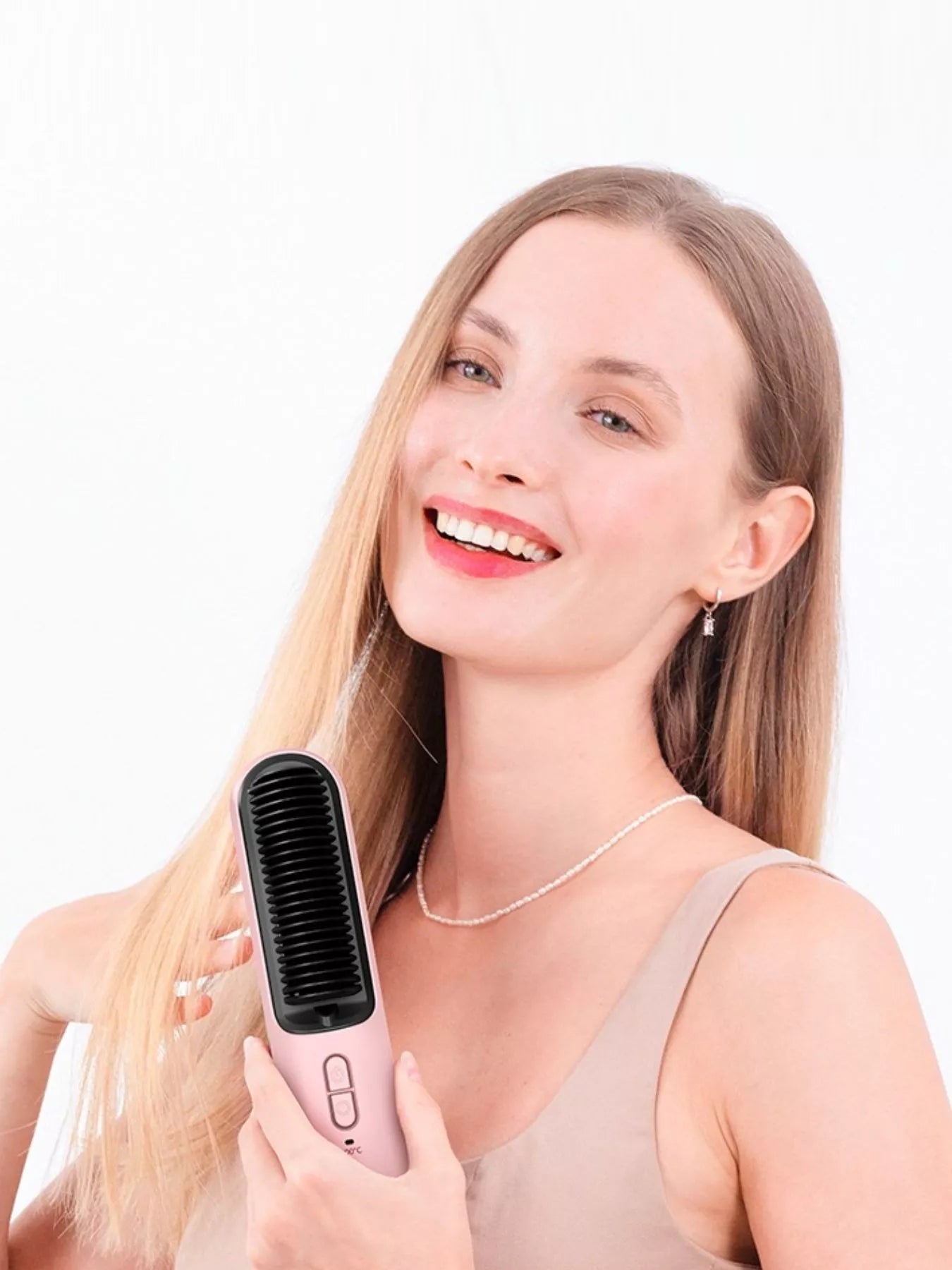Fast Heating Hair Straightening Comb Trendsi