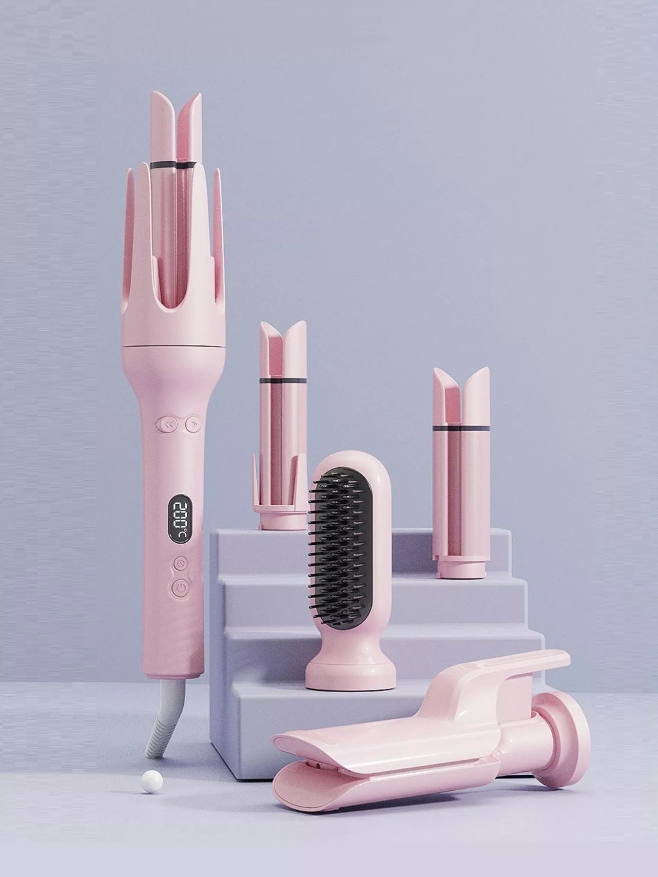 Automatic Rotating Ceramic Hair Curling Iron Trendsi