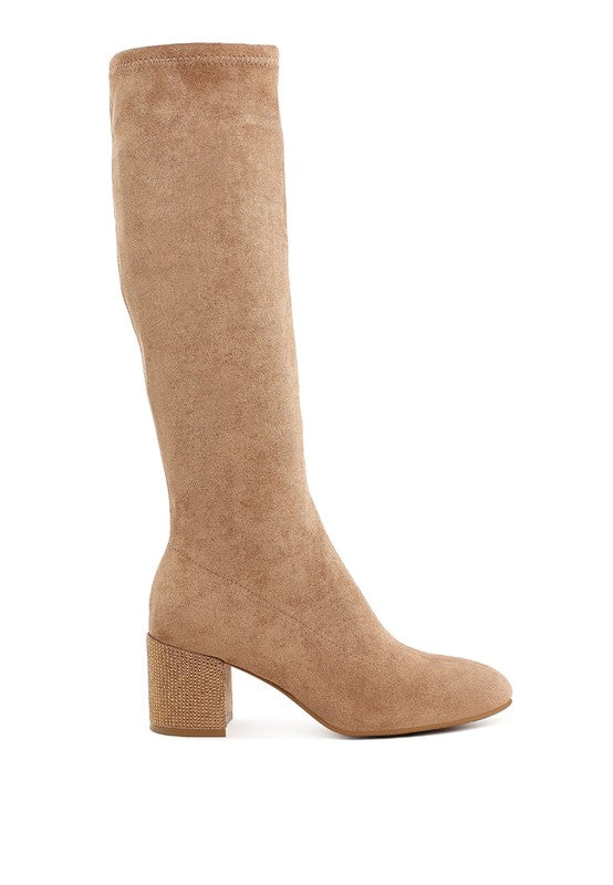 Sinaloa Microfiber Knee High Boots 