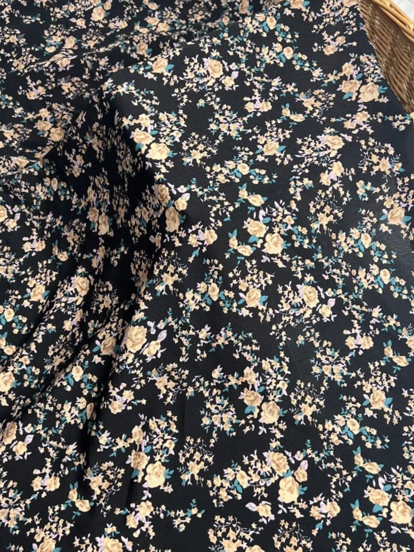Full Size Slit Off-Shoulder Floral Midi Dress Plus Size Trendsi