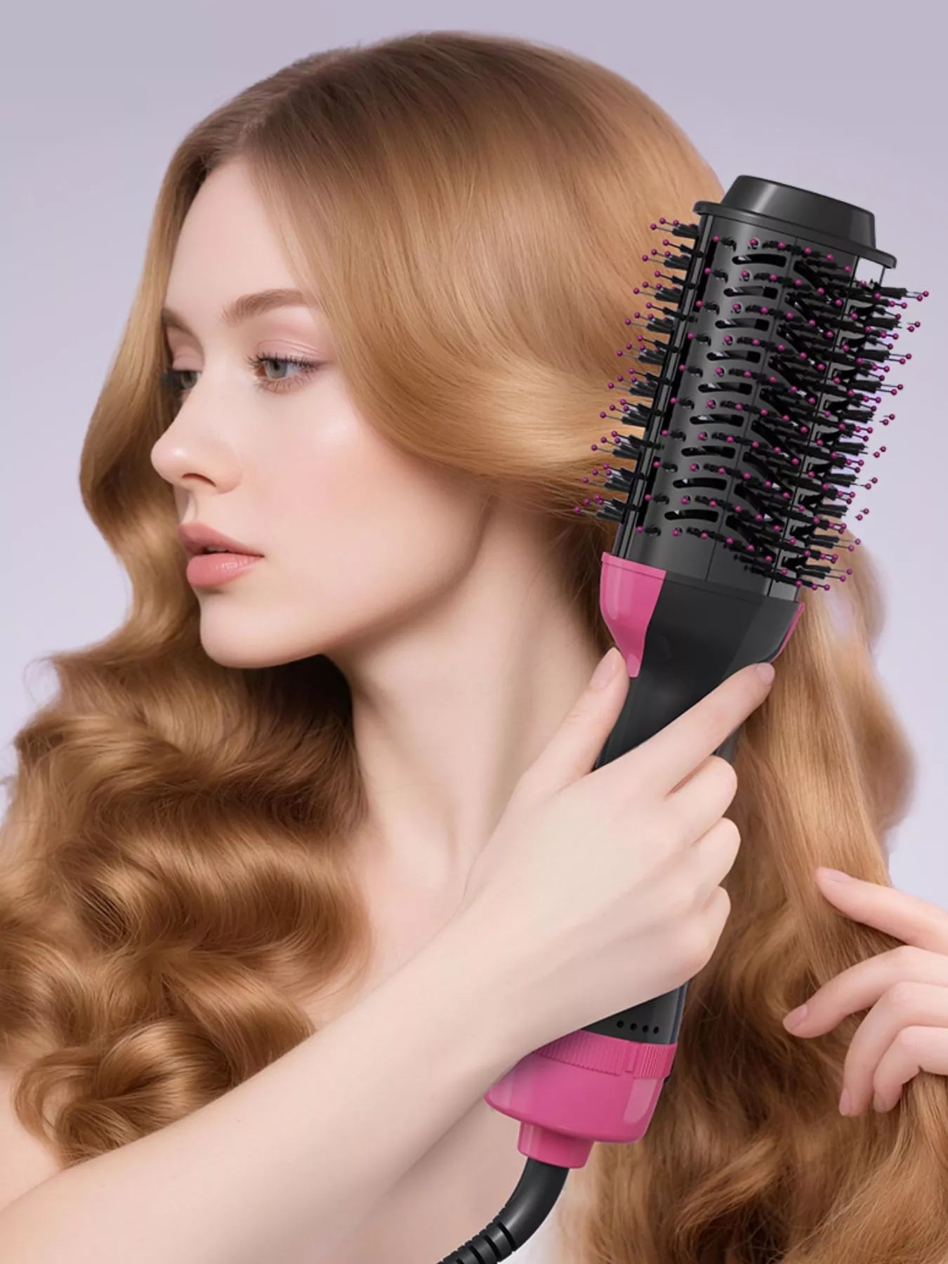 Multifunctional Hot Air Straightening Comb 