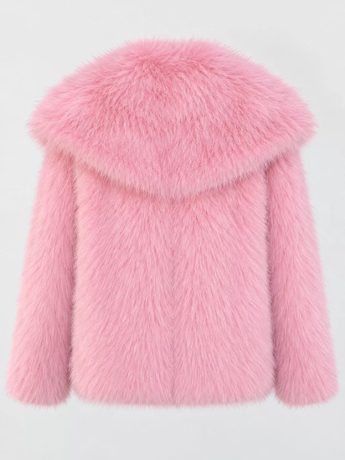 Fox Fur Collar Winter Outerwear Luckygirlsclothingcompany.com