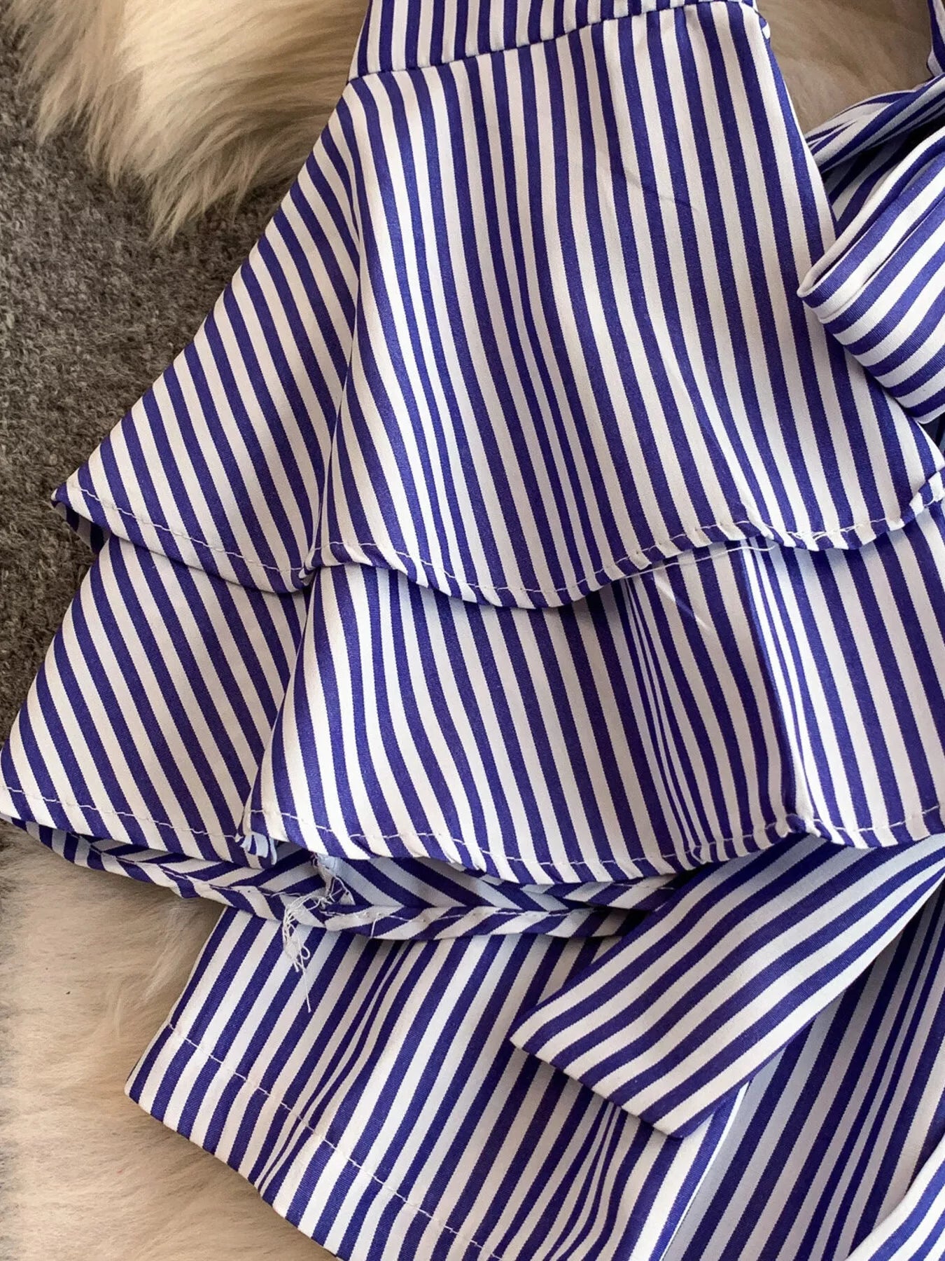Off-Shoulder Flounce Sleeve Romper Trendsi