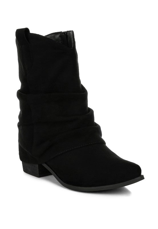 Bronco Slouchy Calf Boots Rag Company