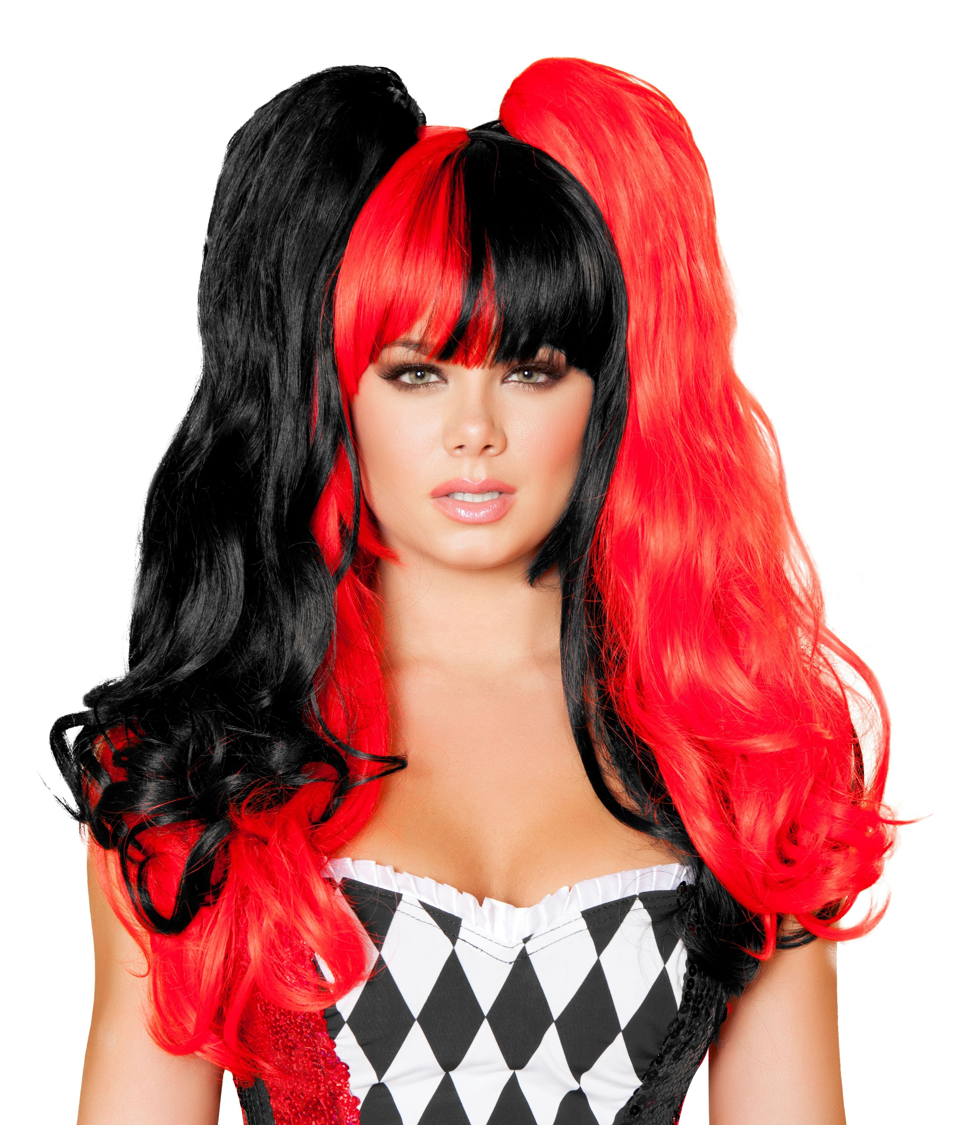 Wig Red/Black-101 Luckygirlsclothingcompany.com