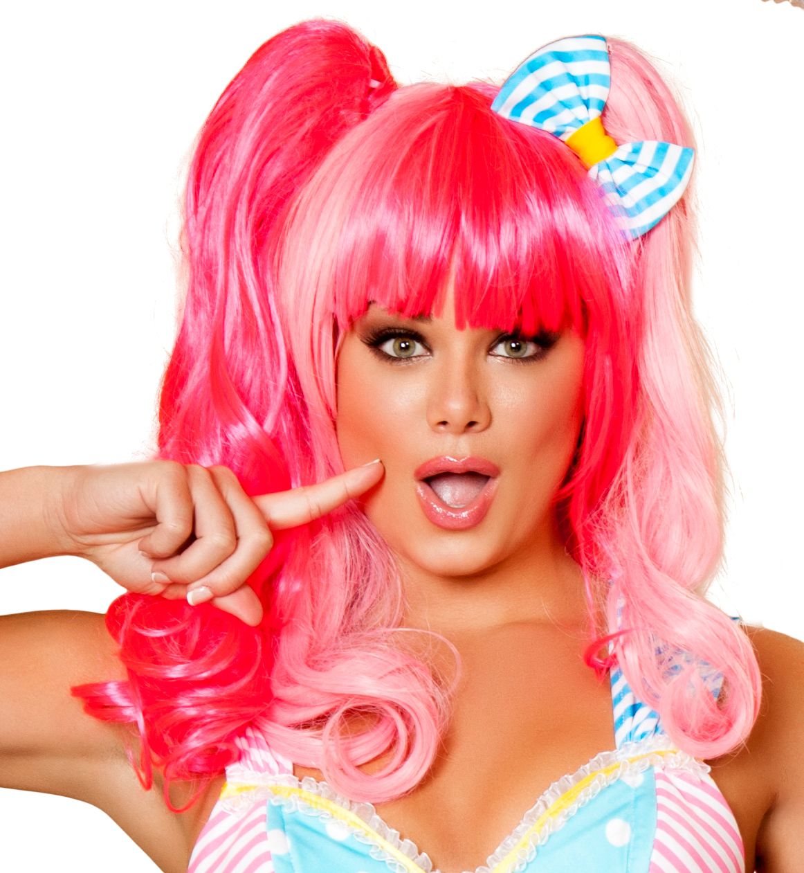 Wig Pink-102 Lucky Girl Clothing Company