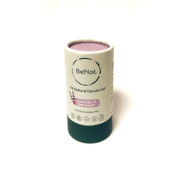 All Natural, Plastic-Free Deodorants. 3oz. 