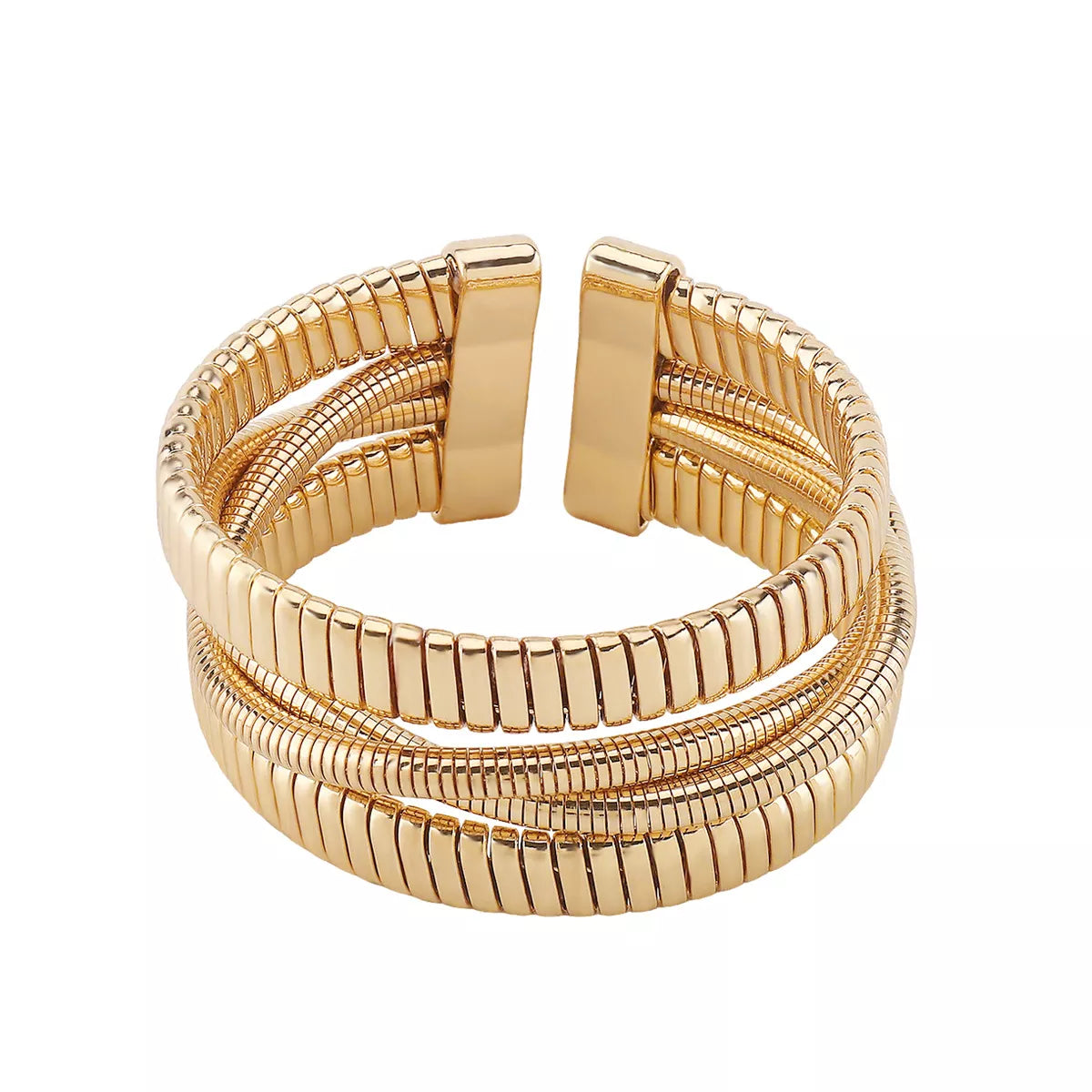 Multi-Layered Open Bracelet Trendsi