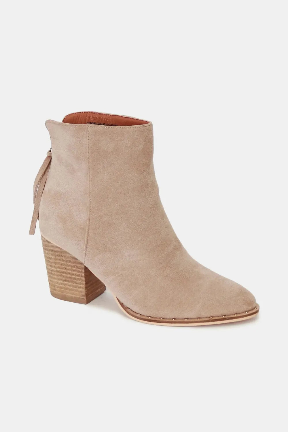 Beast Fashion Suede Point Toe Ankle Booties Trendsi