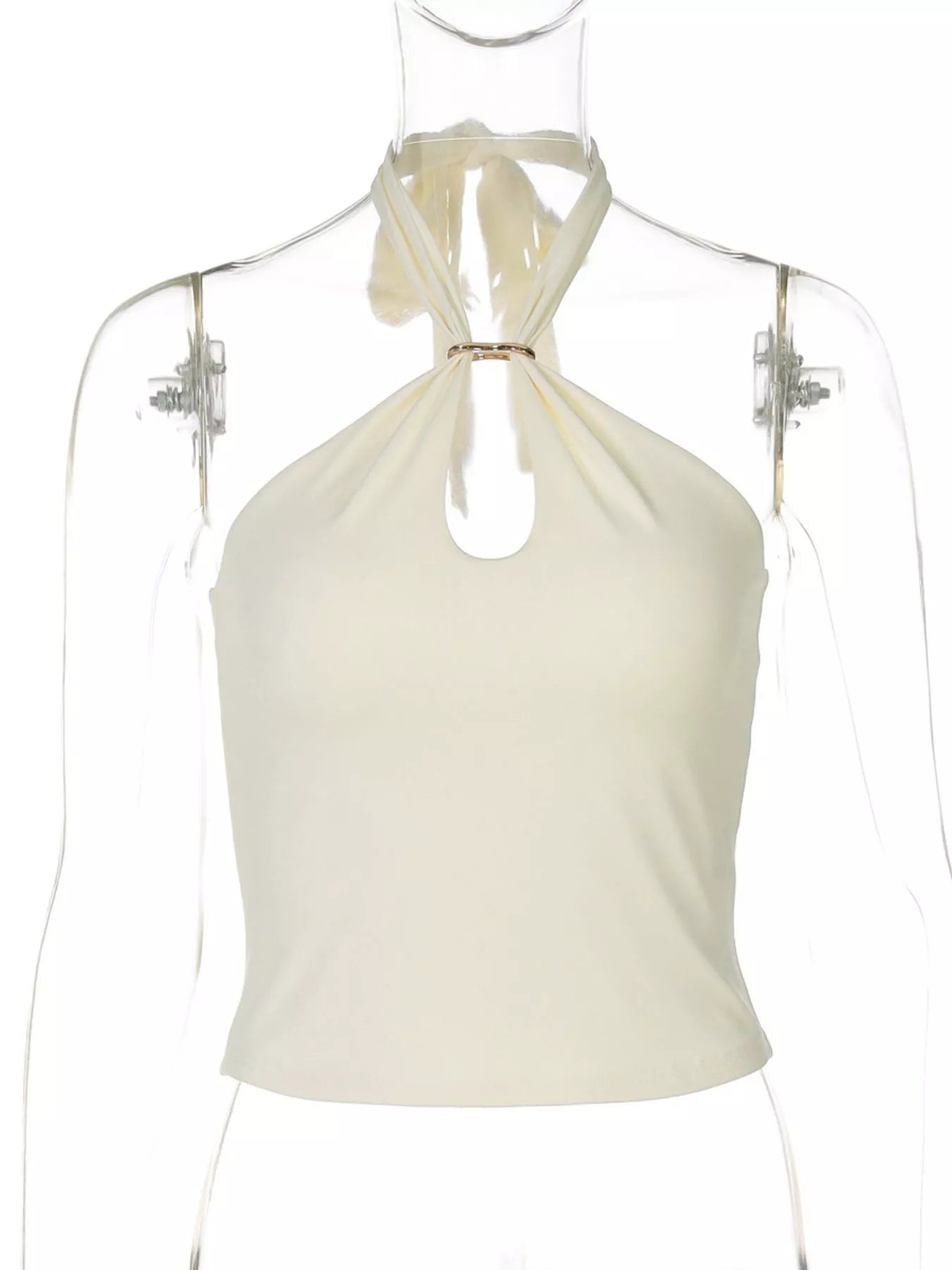 Halter Neck Cami with Keyhole Detail Trendsi