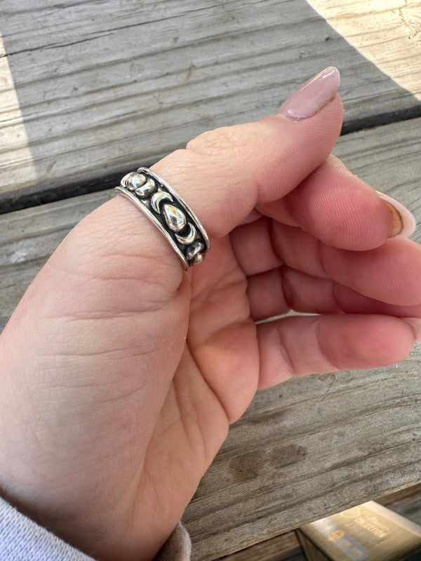 Beautiful Handmade Sterling Silver Adjustable Silver