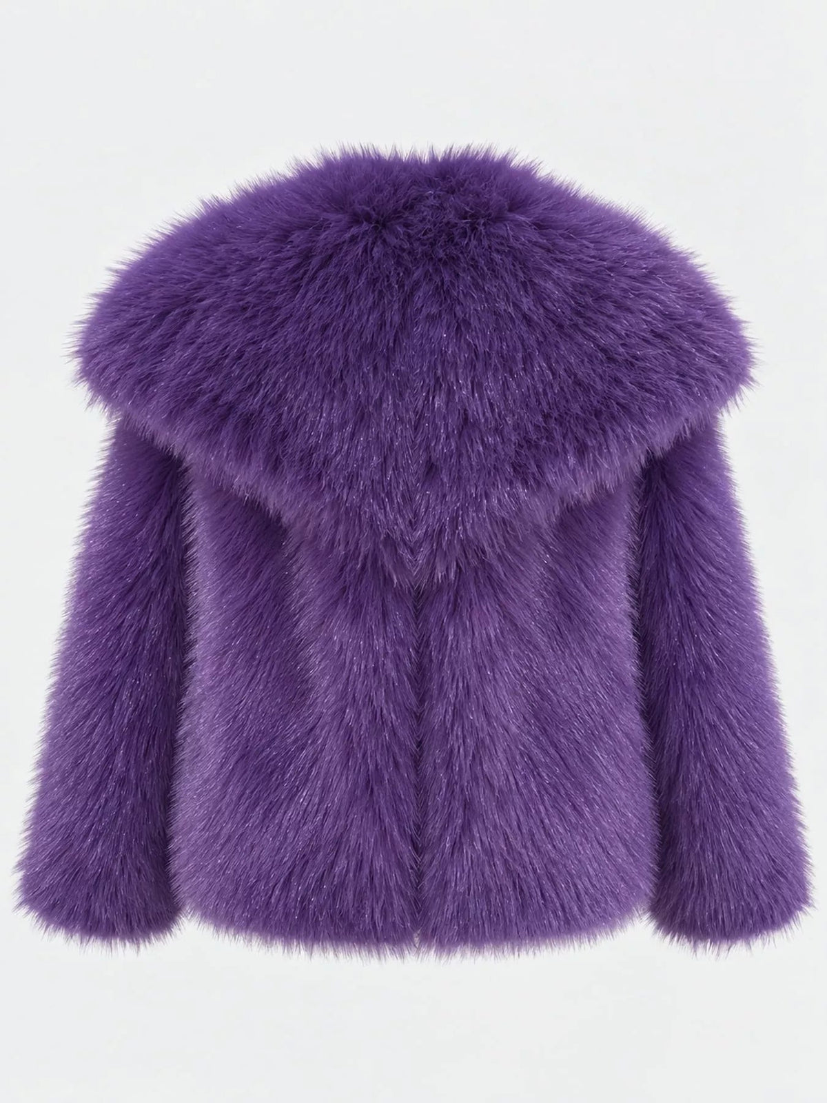Fox Fur Collar Winter Outerwear Luckygirlsclothingcompany.com