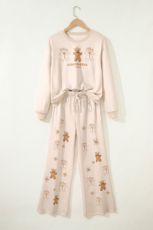 Christmas GINGERBREAD BAKERY Lounge Set 